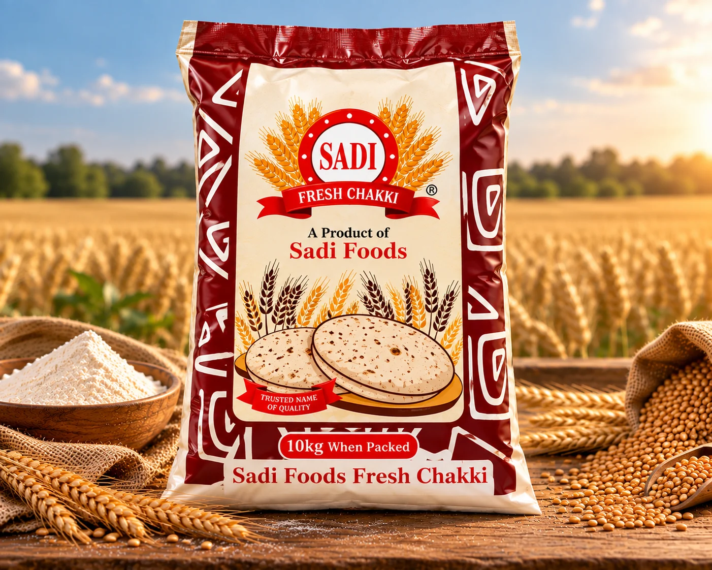 Sadi Chakki Atta 10kg